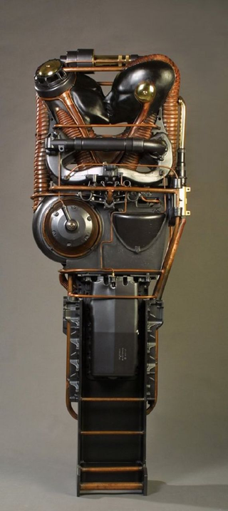 Illustration for article titled Pierre Matter's Steampunk Sculptures Belong in Batman's Art Gallery